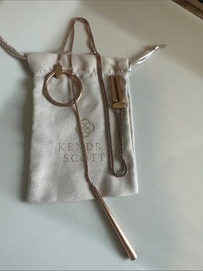 Kendra Scott Rose Gold Tegan Necklace